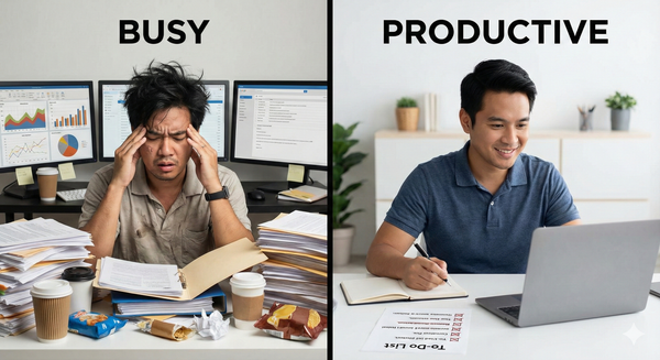 Ang Pagkakaiba ng Busy at Productive